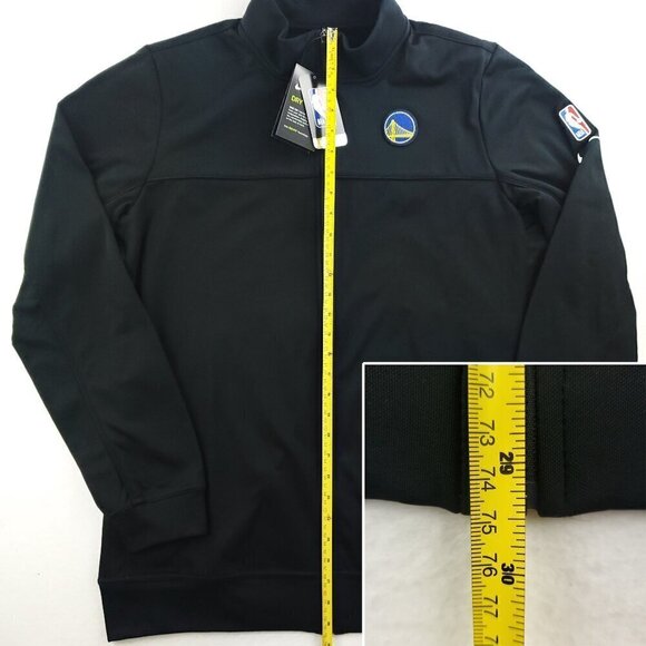 Golden State Warriors Jacket NBA Authentics Nike Dry Full Zip Large Tall NWT - Picture 6 of 11